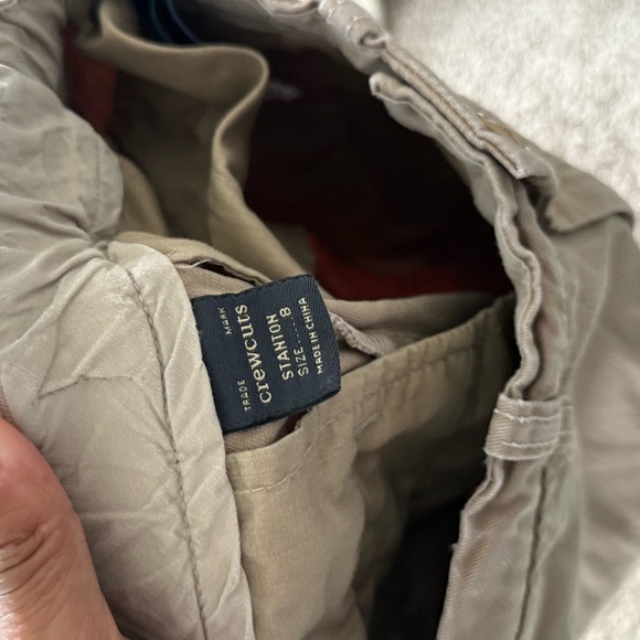 Crewcuts Boys' Stanton Short Chino Khaki Size 8 Kids - Picture 4 of 5